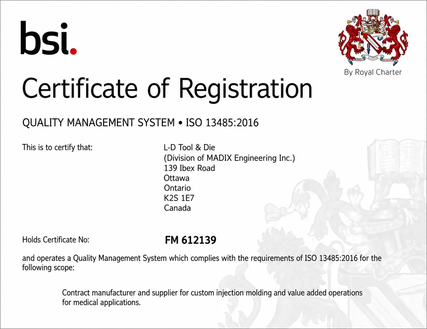 ldtool controlled goods certificate